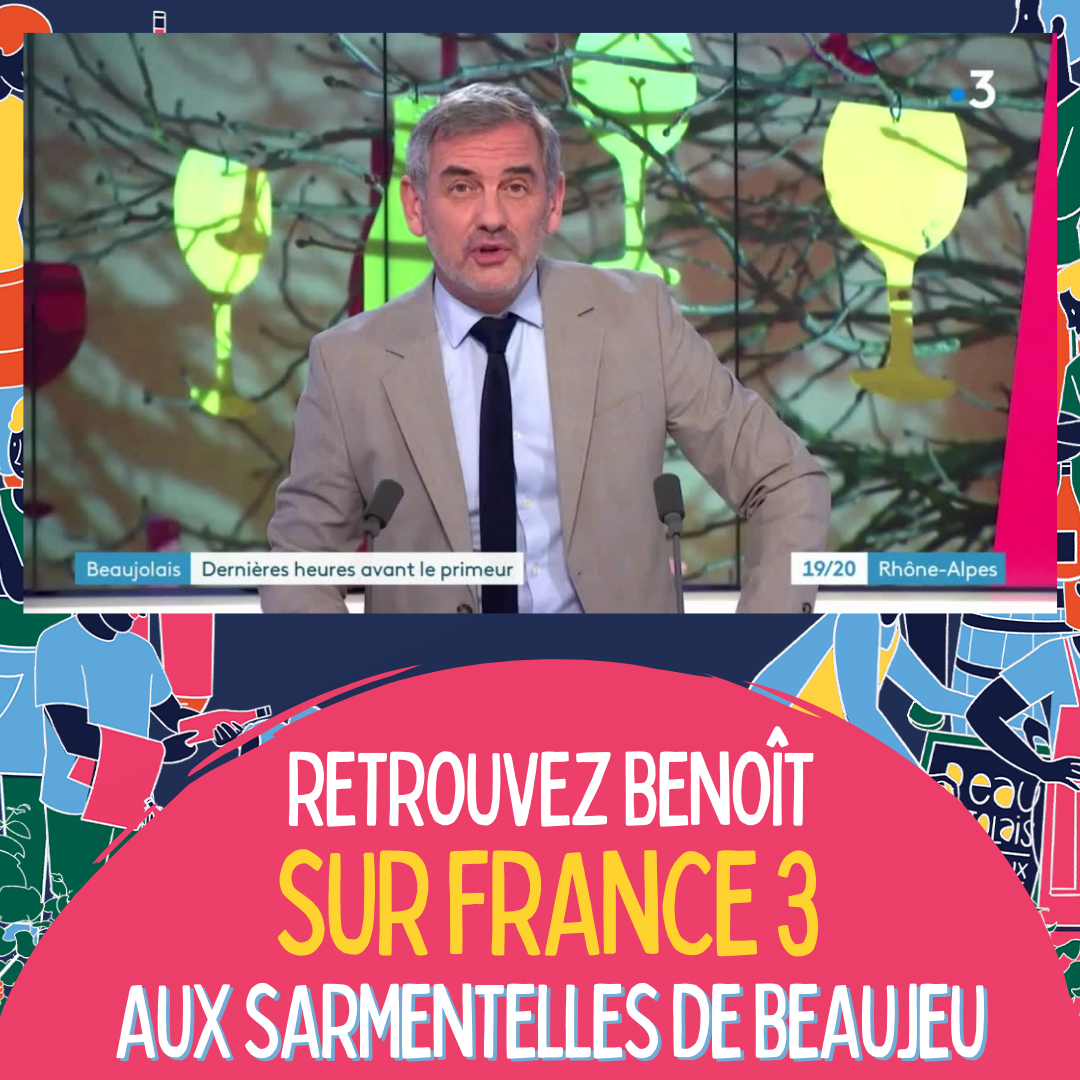 Benoît sur France 3 Rhône-Alpes !